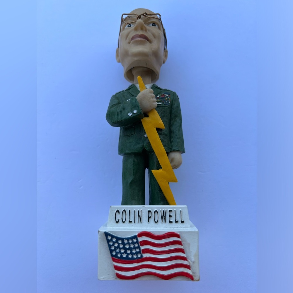 Colin Powell USA Secretary of State Bobble Dreams Bobble Head Bobblehead